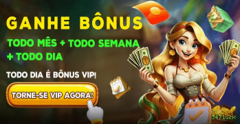 Bônus boas-vindas 347luck R$100